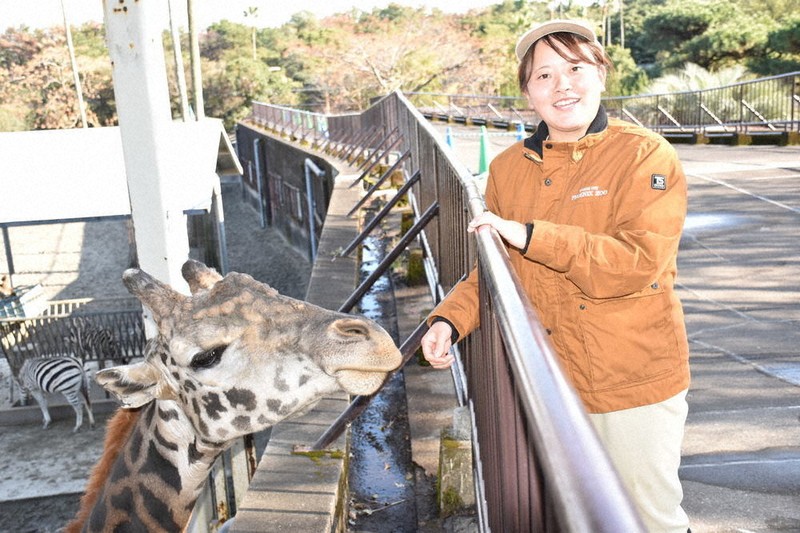 ひと探訪：宮崎市フェニックス自然動物園 飼育員 山田美波さん（28