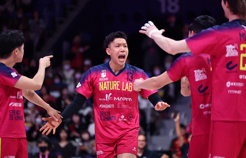 エースグレベア：大竹壱青「僕らの弱い部分が全て出た」 東京GB、連勝6