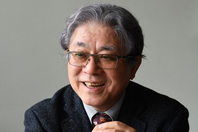 小此木政夫慶応大学名誉教授（丸山博撮影）