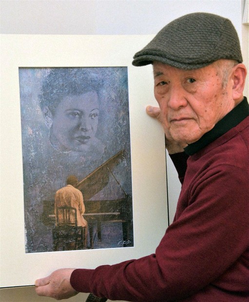 天才画家くぼちゃんの絵 Takahashi Ton..個展「ボク。 -ちょっとだけ ゆっくり 楽に