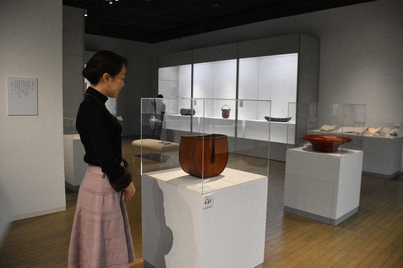 人間国宝・勝城蒼鳳さん追悼企画展 音、光、水…竹工芸で表現 初期から