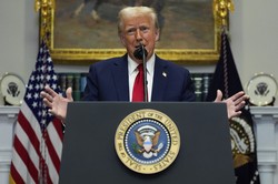 ドナルド・トランプ米大統領＝AP
