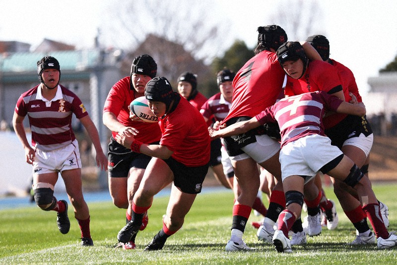 全国高校ラグビー：「赤黒」花園で躍動 京都工学院の新たな歴史 ／京都