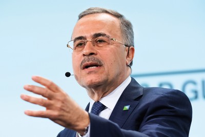 サウジアラムコのアミン・ナセルＣＥＯ (Bloomberg)