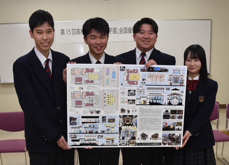 祭りの屋台、日常的に親しめる 建築甲子園、桐生工業が優勝 「あっ」と