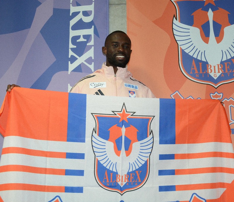 サッカー 豪代表DFゲリア選手 J1アルビに加入 ／新潟 | 毎日新聞