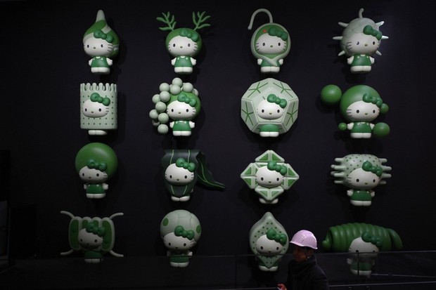 In Photos: Photobioreactor, Hello Kitty algae to feature in Japan