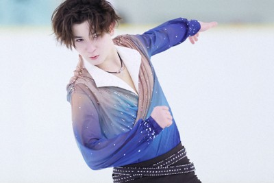 リンクサイド：優勝の中田璃士 人生初の4T2本「攻めました