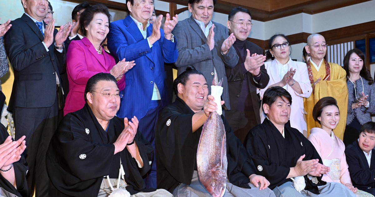 第74代横綱・豊昇龍が誕生 モンゴル出身で6人目 横綱空位は回避 [写真