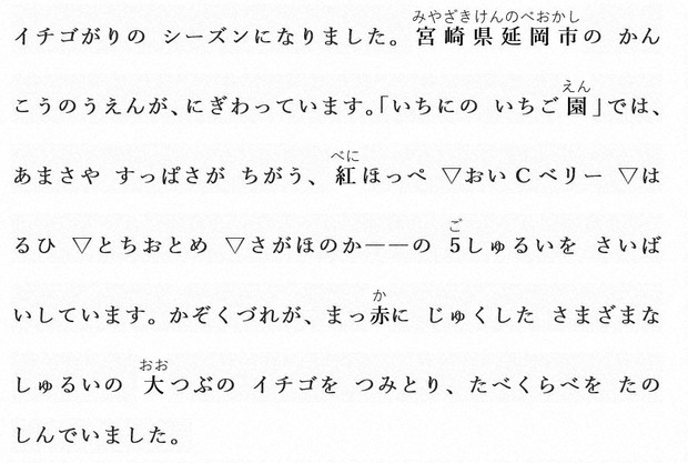 Easy Japanese news in translation: Strawberry picking season
