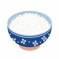 白いごはんは日本の食卓には欠かせない存在だ（イラストはイメージ）＝ゲッティ