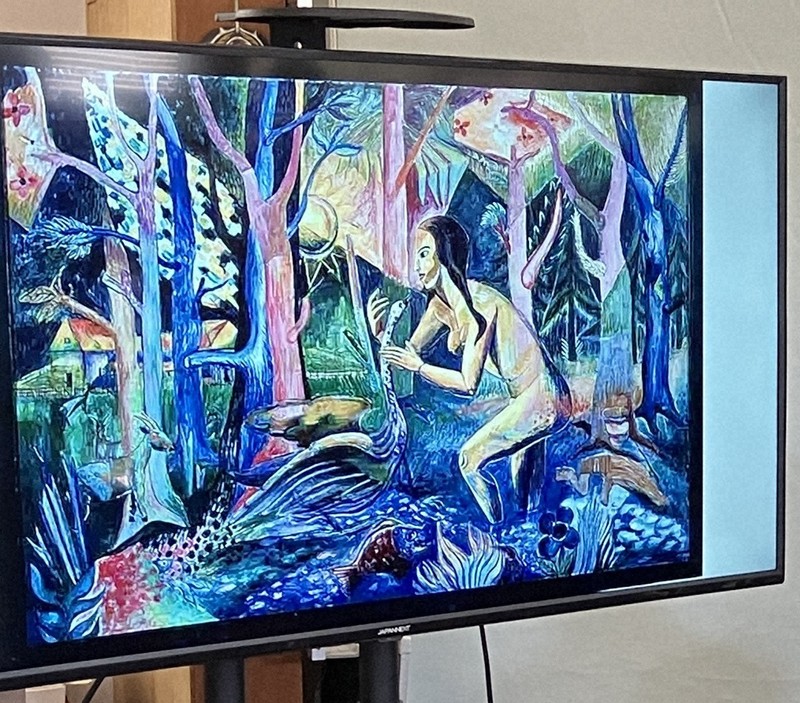 絵画　高知県　作者不明 高知県立美術館 所蔵の絵画に贋作の可能性 X線使い科学調査 今