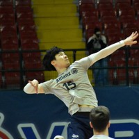 ☆大塚達宣選手 ミラノ ユニフォーム　バレーボール　ゲームシャツ　ジャージ　紺 ☆大塚達宣選手 ミラノ ユニフォーム バレーボール ゲームシャツ