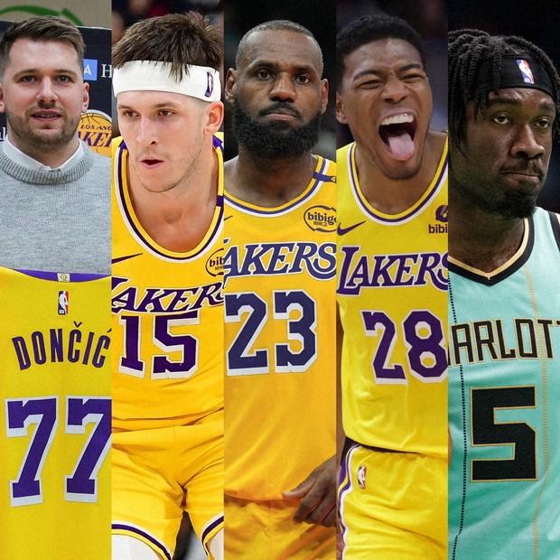 100％の保証 NBA新シーズン レイカーズ #77 ドンチッチ（NBA】トレード期限 ウェア