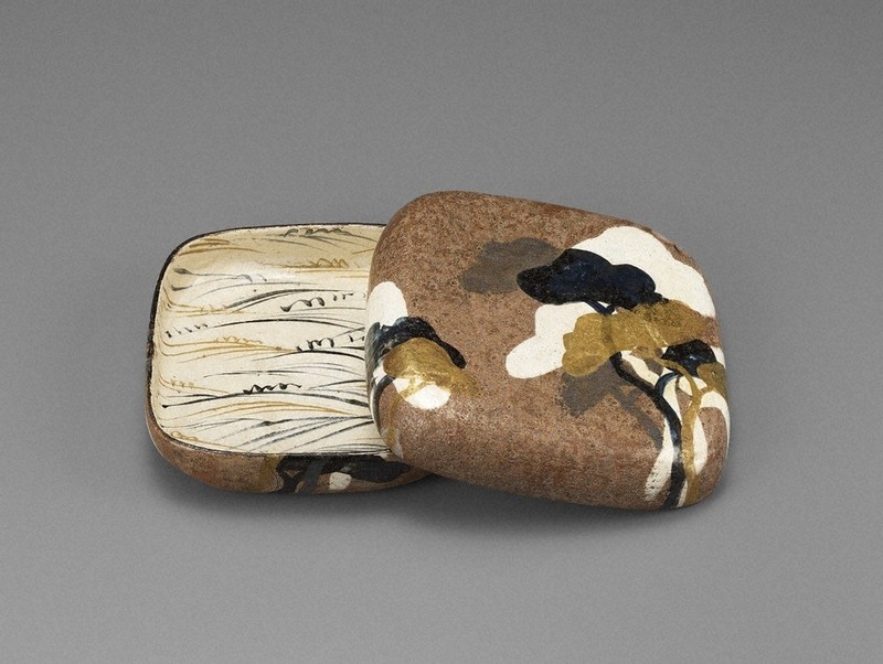 琳派のやきもの：作品紹介／上 素材感生かし、情景描く ／福岡 | 毎日新聞