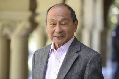 米スタンフォード大シニアフェローのフランシス・フクヤマさん＝Rod Searceyさん撮影（本人提供）