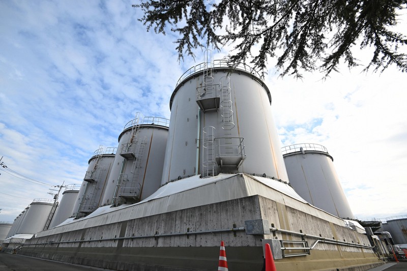 福島第1原発の処理水タンク解体を開始 海洋放出以降初めて | 毎日新聞