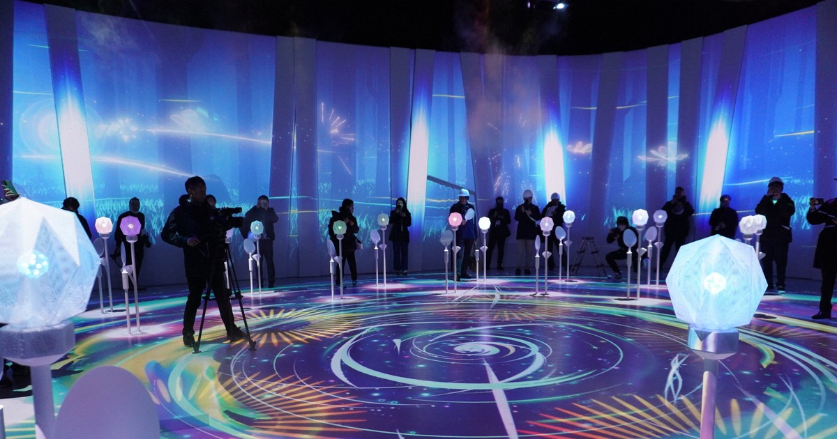 パナソニック、大阪万博のパビリオン公開 「ノモの国」非日常を体験