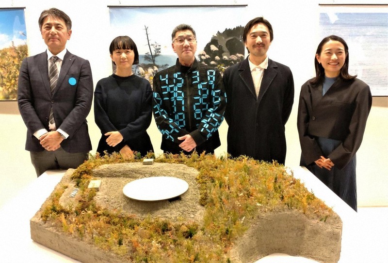 宮島達男さんら、福島・富岡に美術館 27年完成予定 「時」刻む | 毎日新聞