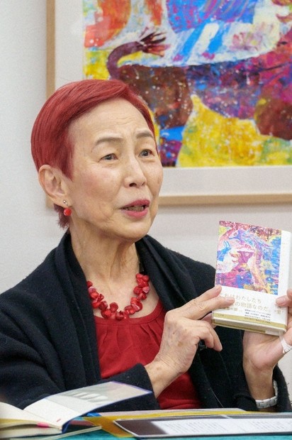 池田千鶴子　くつろぎ　8号油彩　額なし　京都東峰美術旧蔵 池田千鶴子『古城』◇油彩4号◇直筆サイン有◇実力作家！現美運営委員