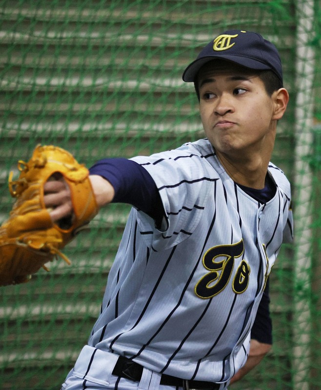 【運動面依頼】東海大札幌の矢吹太寛=札幌市南区で2025年2月6日、貝塚太一撮影