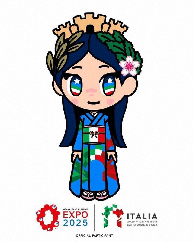 イタリアパビリオンピンバッジ 大阪関西万博 イタリア パビリオン ピンバッジ - メルカリ