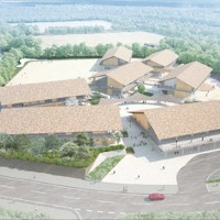 桜島学校のイメージ画像＝鹿児島市教委提供