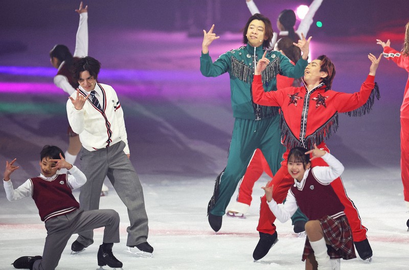 高橋大輔、宇野昌磨ら華麗に 引退後初の織田信成も アイスショー 