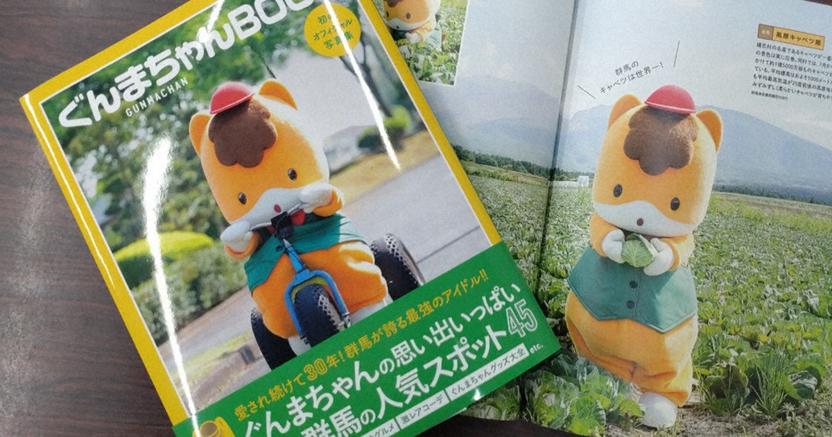 ぐんまちゃん誕生日 30周年 初公式写真集 いろんな衣装で45カ所の魅力