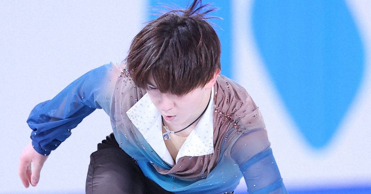 氷上のスケート少女 油彩画 中型 氷上のスケート少女 油彩画 中型