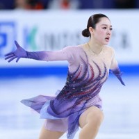 女子フリーで演技する樋口新葉＝ソウルで2025年2月23日、猪飼健史撮影