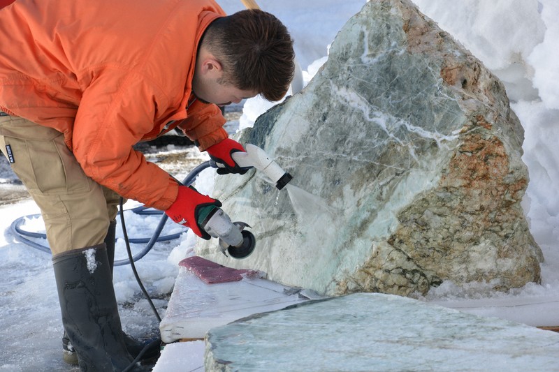 人造石　メタヒスイ（原石） 人造石メタヒスイ（原石）