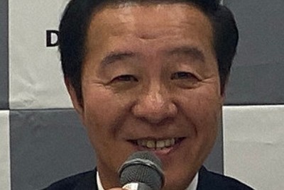 大和ハウス工業の大友浩嗣次期社長＝大阪市中央区で2025年2月13日、小剛志撮影