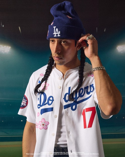 村上隆MLB Tokyo Series dodgers ニットキャップ ビーニー 村上隆MLB Tokyo Series dodgers ニットキャップ ビーニー