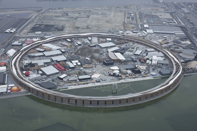 スヌーピー 大阪関西万博 コラボ クリアファイル 大屋根リング