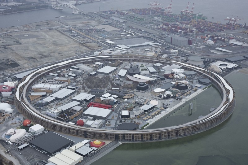 大阪・関西万博 大屋根リングが完成 [写真特集1/11] | 毎日新聞