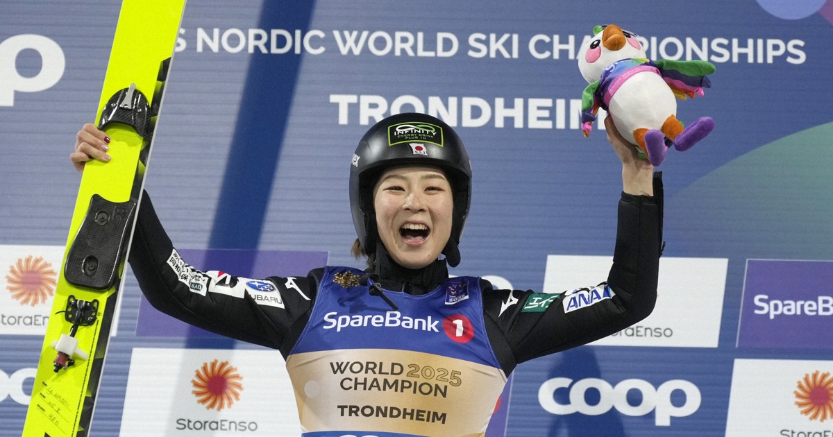 世界ノルディックで葛西がV 女子史上初 [写真特集1/4] | 毎日新聞