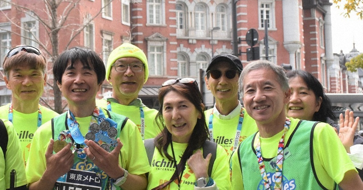 シックススターフィニッシャー 世界6大マラソン完走、東京で達成
