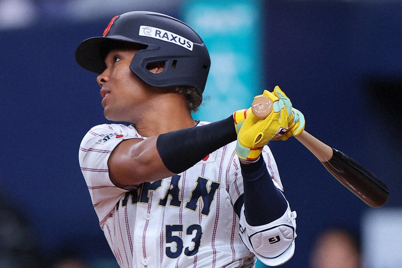 侍ジャパン水谷瞬が長打力でアピール 確実性が増せばWBC出場も | 毎日新聞