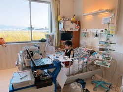 コロナ禍のあおりを受けて家族の面会も制限され、中園瑛心さんの心は次第に追い詰められていった＝家族提供