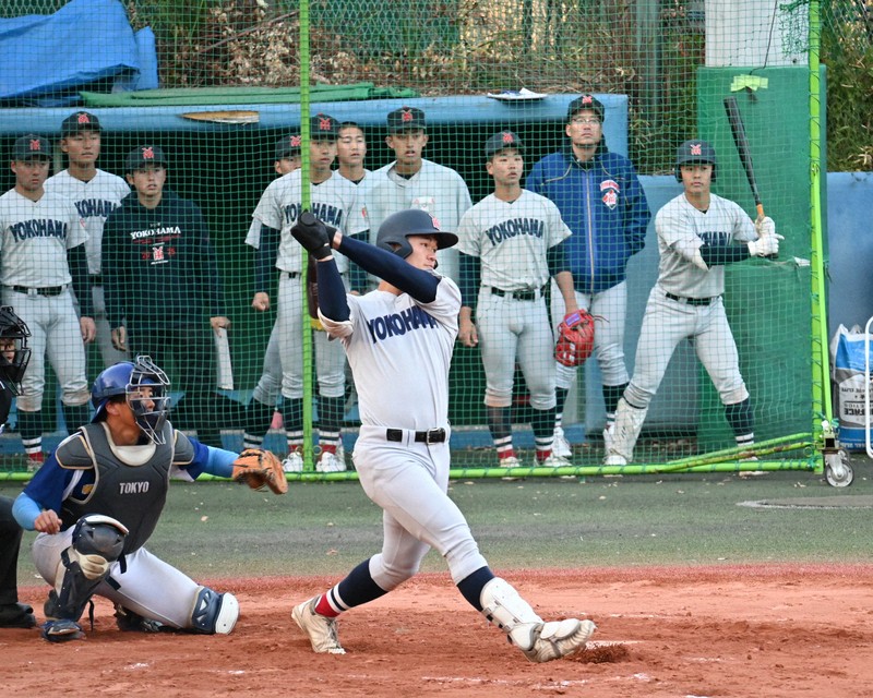 横浜高校 第84回選抜高校野球 非売品　練習着 Lサイズ 横浜高校 野球部 選手練習用 シャツ新品の通販 by RUKA912｜ラクマ