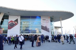 世界最大のモバイル関連見本市「MWC」がスペイン・バルセロナで開催された＝記事中の写真はすべて筆者撮影