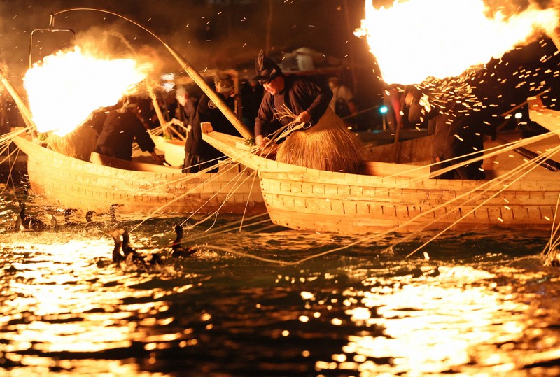 一晩250万円 「長良川鵜飼」で観覧船30隻独占プラン試験導入 | 毎日新聞