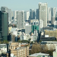 東京都心は賃貸住宅の家賃もマンション価格も上昇している＝東京都港区で2025年2月27日、武市公孝撮影