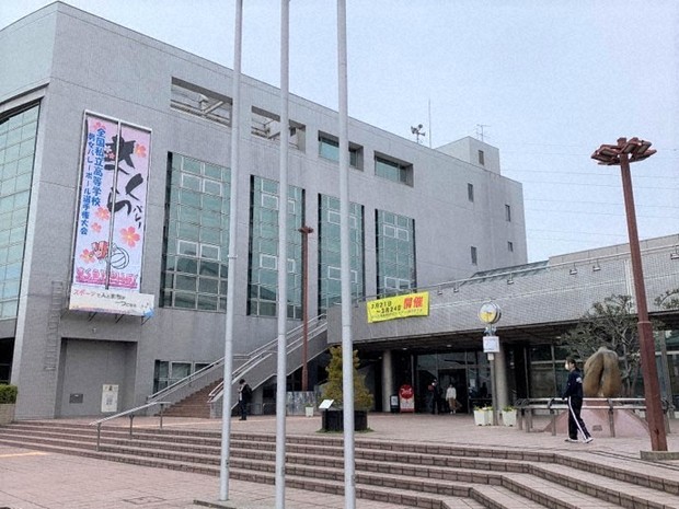 さくらバレーのメイン会場・町田市立総合体育館＝東京都町田市南成瀬5で