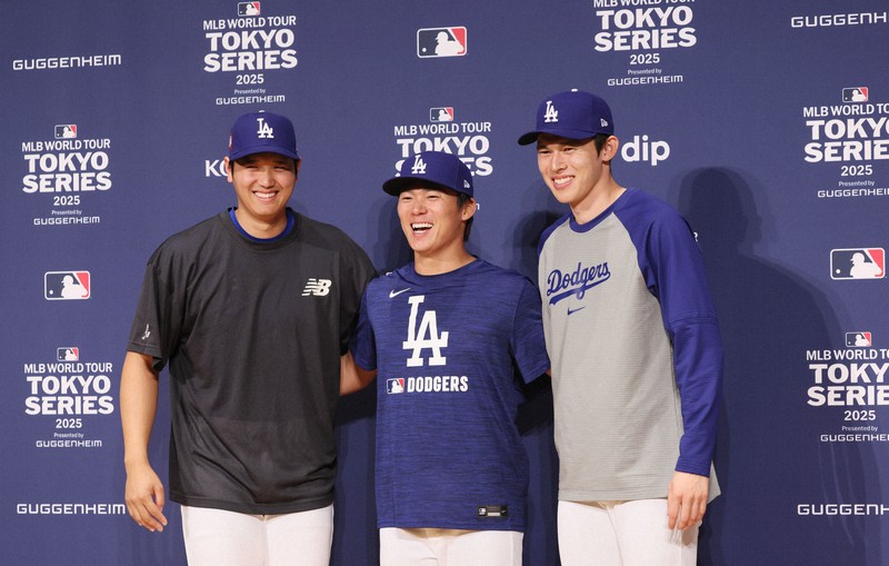 ドジャース 法被 2025 開幕 大谷翔平 東京 シリーズ 山本由伸 朗希 会場 MLB】2025年3月18日 #MLB東京シリーズ カブス×ドジャース 開幕戦