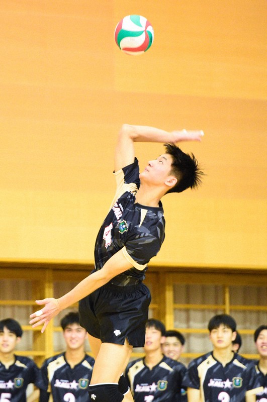 駿台学園の落合康陽選手＝東京都八王子市で2025年2月23日、橋本陵汰撮影