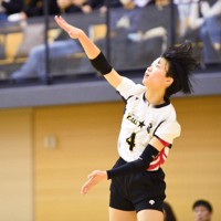 文京学院大女子の宮嶌里歩選手＝東京都八王子市で2025年2月22日、高橋将平撮影