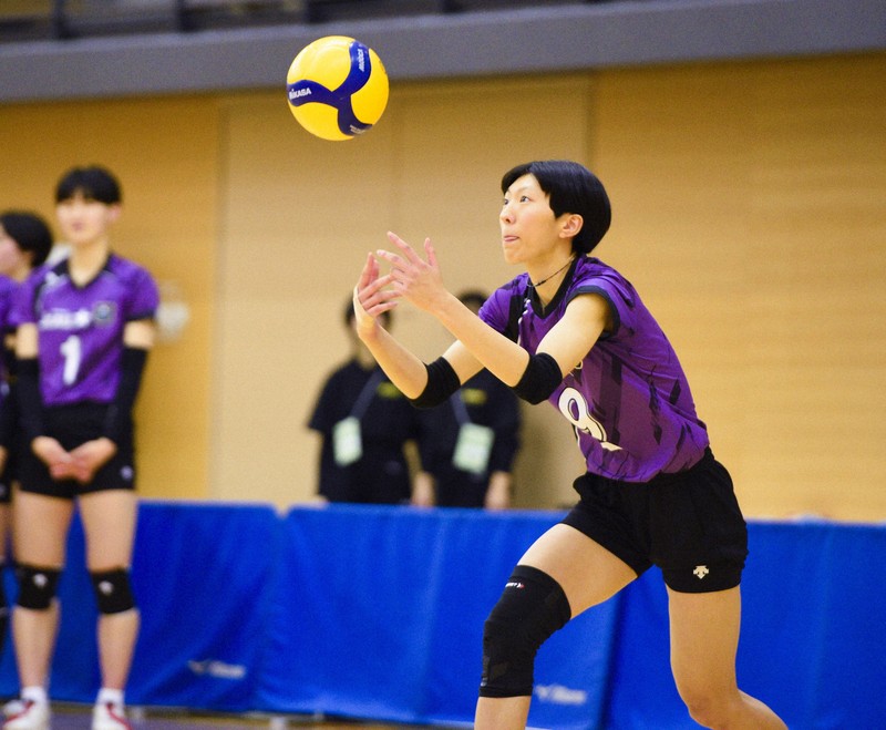 八王子実践の小島真佳選手＝東京都八王子市で2025年2月22日、高橋将平撮影