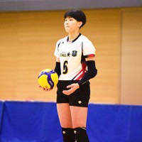 聖和女学院の桑原愛選手＝東京都八王子市で2025年2月22日、高橋将平撮影